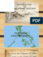 Introduction To Philippine History Part 1