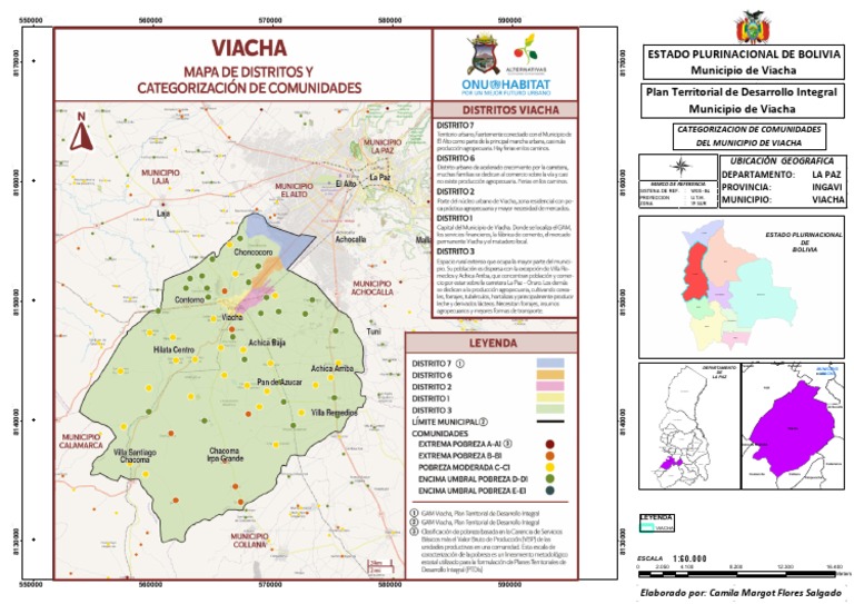 Categorizacion de Comunidades Del Municipio de Viacha | PDF