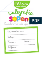 Sopena Caligrafia 1basico Segundo Semestre 2019pdf