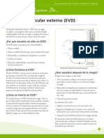 External Ventricular Drain (EVD) (Let's Talk About... Pediatric Brochure) Spanish