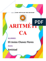 Aritméti CA: Eli Josias Chavez Flores Amistad