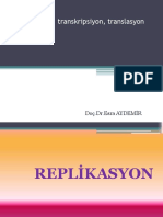 PSİ Biyoloji - Replikasyon