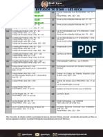 Plano de Leitura PMDF - Lei Seca - 30 Dias