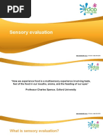 Sensory Evaluation Panelist Training Guide | PDF | Perception | Odor