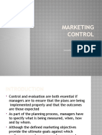 DBA-marketing Implementation and Control-Dr - Ben Mugerwa FCIM