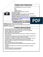 Curriculum-Sergio Flores - Industria Petrolera