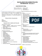 Guía Proyecto Final Mercadeo II, IIQ 2023
