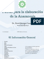 Pautas para La Eleboracion de La Anamnesis Biografica