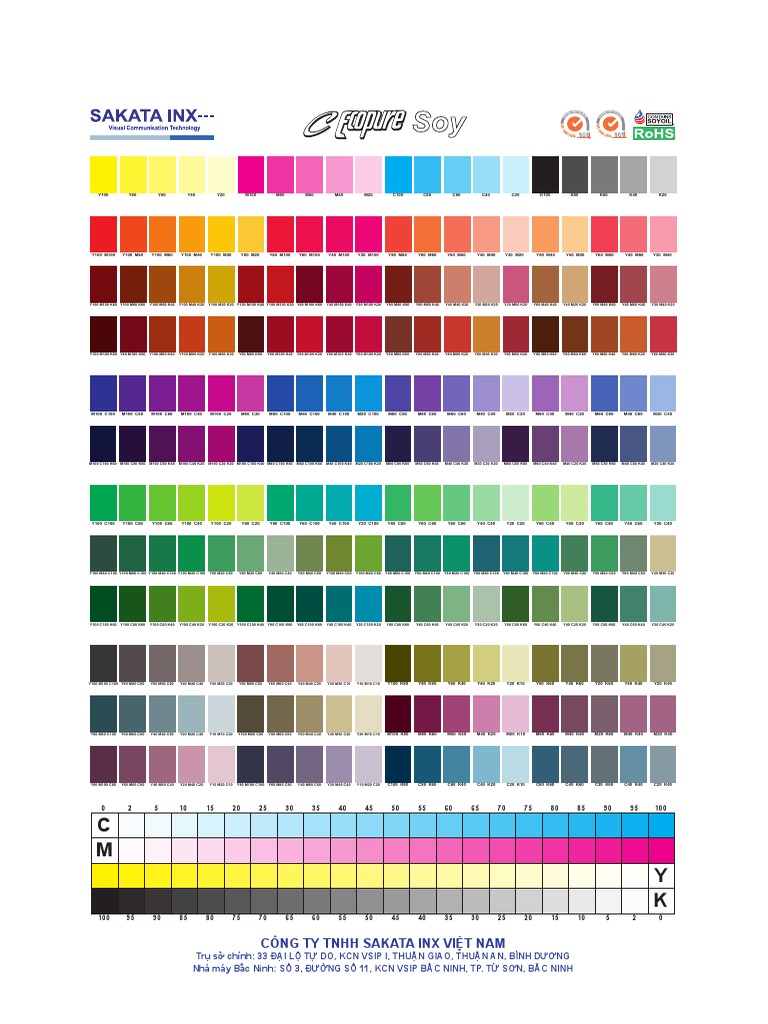 Color Specifications for Printing | PDF