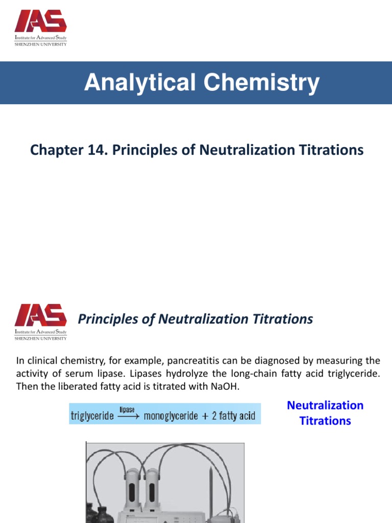 Chapter 14 PDF Chemistry Titration