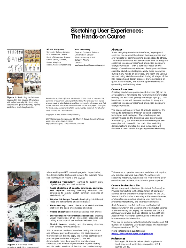 Sketching User Experiences PDF Interaction