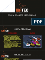 Cocina de Autor y Molecular