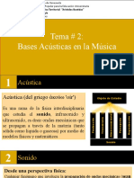 Bases Acústicas en La Música