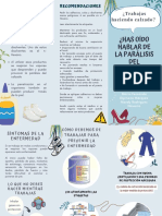 Triptico Fisioterapia Parálisis Del Calzado