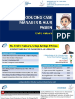 Introducing Case Manager & Alur Pasien