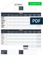 Bi-Weekly Timesheet