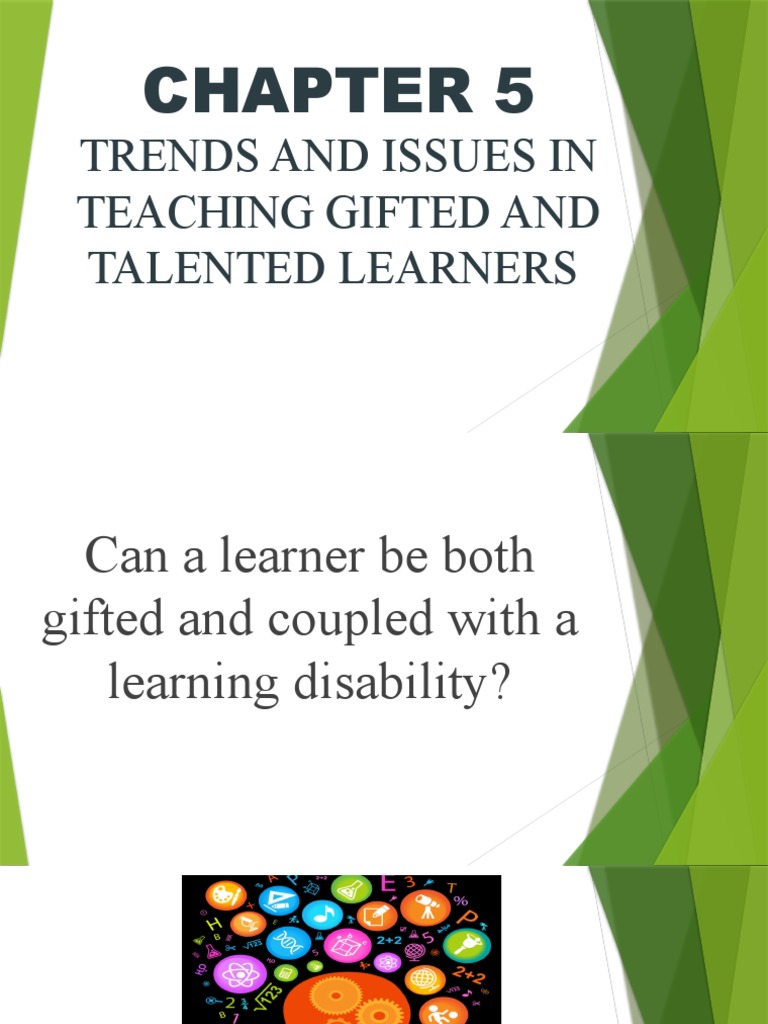 Chapter 5 Pdf Intellectual Giftedness Learning Disability