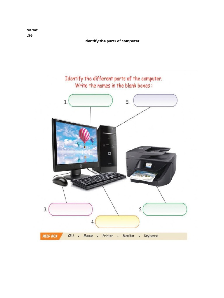 Parts of Computer | PDF