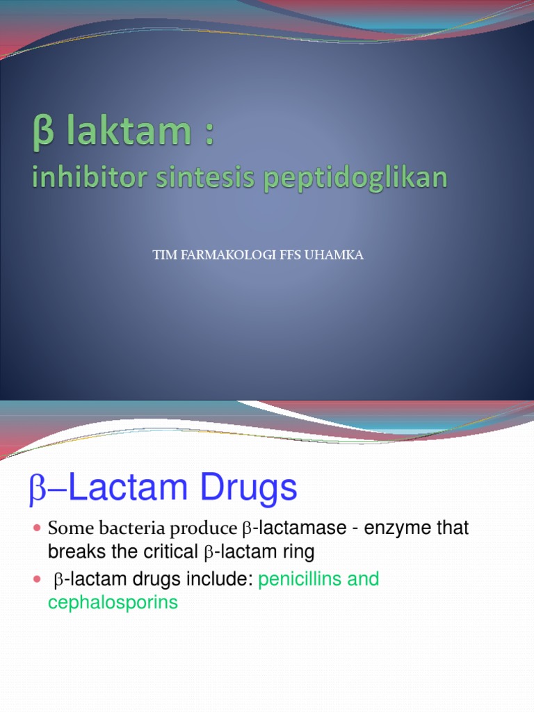 Antibiotik Golongan BetaLaktam PDF