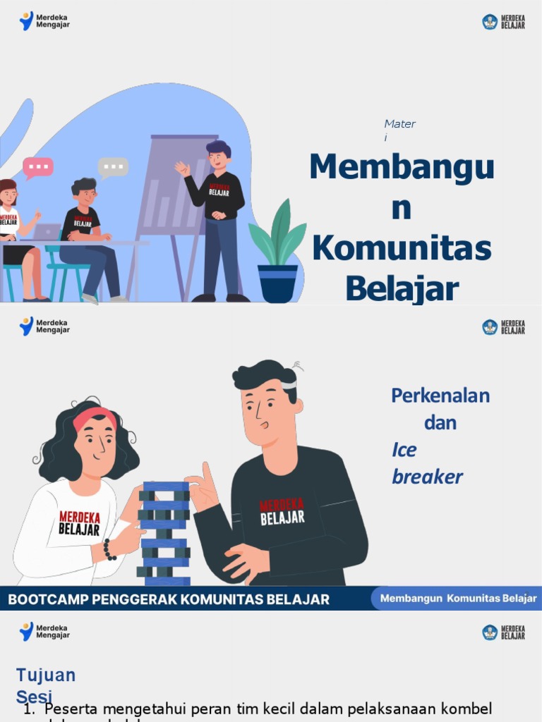 Materi 2 - Membangun Komunitas Belajar | PDF