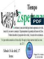 Invitación Tiempo de Esperanza