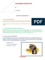 Metalurgia Extractiva (Analisis Granulometrico Conminucion)