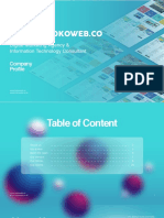 Contoh Company Profile Digital Agency Tokoweb