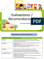 Evaluaciones