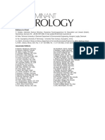 Editorial Board 2022 Journal of Contaminant Hydrology