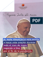 Oración Por El Fin de La Pandemia - Papa Francisco