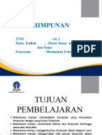 TM1 Himpunan