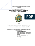 Universidad de Madre de Dios - AGUA PDF