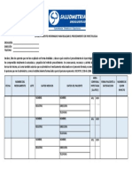 Consentimiento Informado para Realizar El Procedimiento de Inyectologia