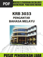 Download KRB3033 Pengantar Bahasa Melayu  by Nanthini Satgunasingam SN65439293 doc pdf