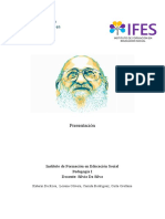 Pedagogía. (Paulo Freire)