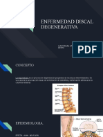 Enfermedad Discal Degenerativa