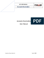 Account Receivable User Manual