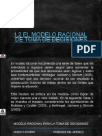 1.2 El Modelo Racional de Decisiones