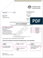 Step 1 Step 2: Notice of Assessment