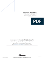 Remote Meter Box: Customer Product Manual Document Number 1615443-07