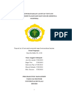 PROPOSAL KEWIRAUSAHAAN LANJUTAN Fiks