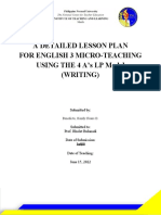 Final Plan English 3 Q4 Microteaching