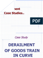 Derailment Case Studies