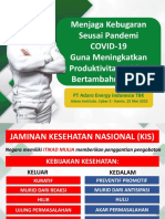 Materi Presentasi - Menjaga Kebugaran Seusai Pandemi