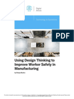 Using Design Thinking To Improve Worker Safety in Manufacturing