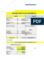 Models For Financial Statements Case