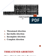 Types of Abortions: Shelin Hephzibha K