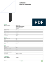 Uniflair Direct Expansion InRow Cooling - ACRD301S