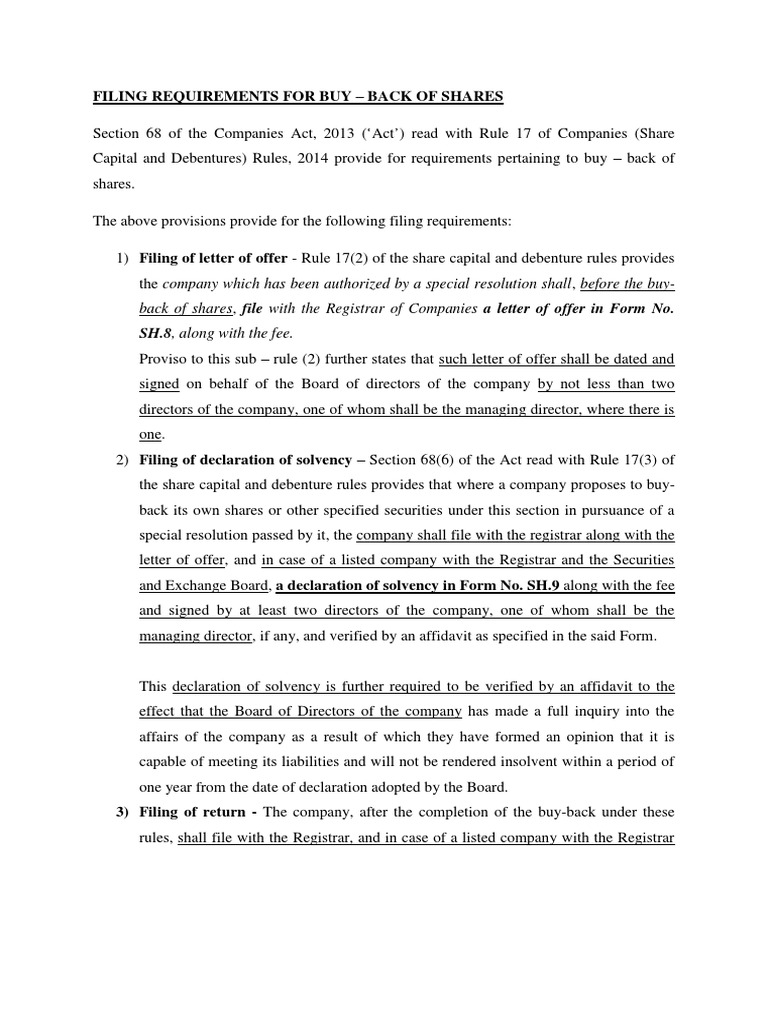 Filing Requirements PDF