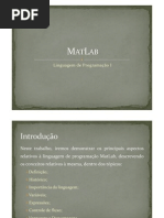 Apresentação MATLAB